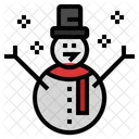 Snowman Snow Snow Man Icon