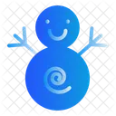 Snowman Winter Frozen Icon