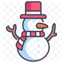 Christmas Snowman Winter Icon