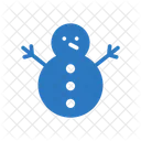 Snowman Ice Decoration Icon