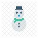 Snowman Man Snow Icon