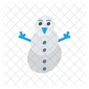 Snowman Snow Man Icon