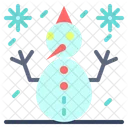 Snowman Doll Snow Icon