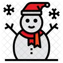 Snowman Xmas Christmas Icon