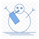 Snowman Snow Bear Icon