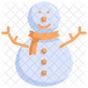 Snowman Cold Xmas Icon