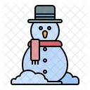 Snowman Snow Cold Icon