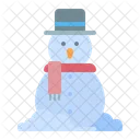 Snowman Snow Cold Icon