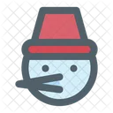 Christmas Cold Snowman Icon