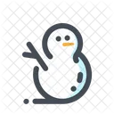 Snowman Snow New Icon