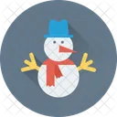 눈사람 겨울 크리스마스 아이콘
