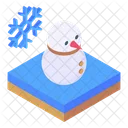 Snowman Snowman Character Winter Snowman Icon