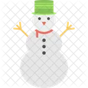 Snowman Cartoon Snow Icon