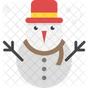 Festive Christmas Snowmans Icon