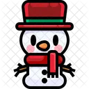 Snowman Snow Santa Claus Icon