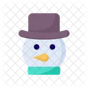Snowman Snow Xmas Icon