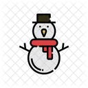 Snowman Decoration Snow Icon