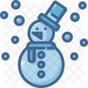 Snowman Xmas Snow Icon