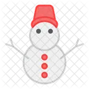 Snowman Snowman Character Snowman Sculpture Icon