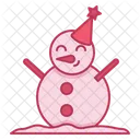 Snowman Christmas Xmas Icon