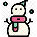 Snowman Winter Xmas Icon