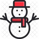 Christmas Snowman Snow Icon