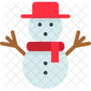 Christmas Snowman Snow Icon