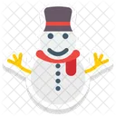 Snowman Christmas Snowman Winter Icon