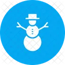Snowman Snow Christmas Icon