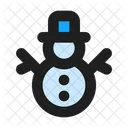 Snowman Snow Winter Icon