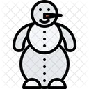 Snowman Snow Snowflake Icon