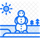 Snowman Snow Fairy Tale Icon