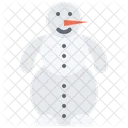 Snowman Snow Snowflake Icon