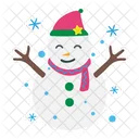 Christmas Xmas Snowman Icon