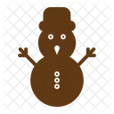 Snowman Santa Christmas Icon