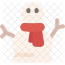 Snowman Winter Holiday Icon