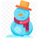 Snowman Decoration Play Icon