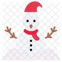 Snowman Christmas Winter Icon