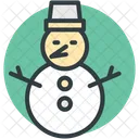 Snowman Christmas Snowperson Icon
