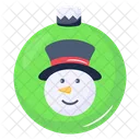 Snowman Bauble  Icon