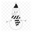 Snowman Christmas Xmas Tradition Christmas Decoration Icon