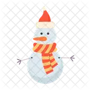 Snowman Christmas Xmas Tradition Christmas Decoration Icon