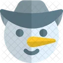 Snowman Cowboy  Icon