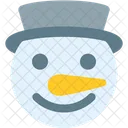 Snowman Face Icon