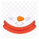 Snowman Face Snowman Snow Icon
