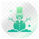 Snowman Christmas Xmas Icon