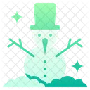 Snowman Christmas Xmas Icon