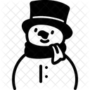 Snowman Snowy Yukidaruma Icon
