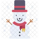 Snowman Winter Christmas Icon