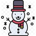 Snowman Winter Christmas Icon